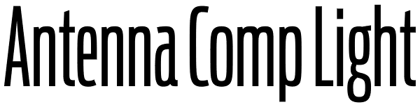 Antenna Comp Light Font