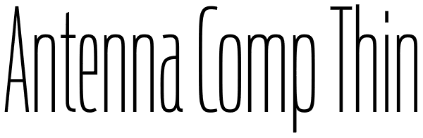 Antenna Comp Thin Font