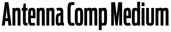 Antenna Comp Medium Font