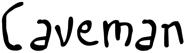 Caveman Font