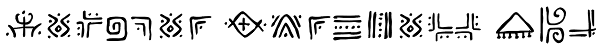 Caveman Dingbats Two Font