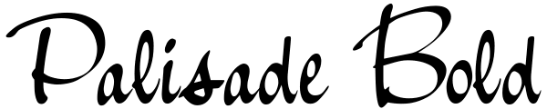 Palisade Bold Font