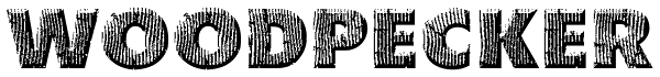 Woodpecker Font