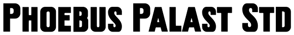 Phoebus Palast Std Font