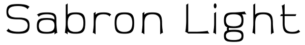 Sabron Light Font