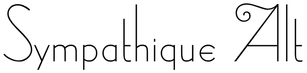 Sympathique Alt Font