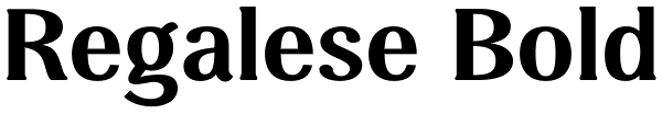 Regalese Bold Font