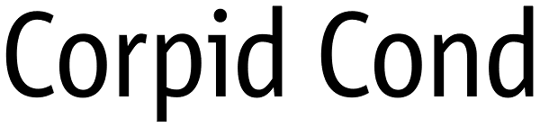 Corpid Cond Font