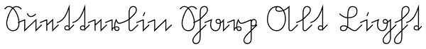 Suetterlin Sharp Alt Light Font