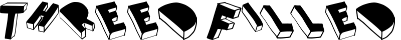 Threed Font Free Download | Font Spy