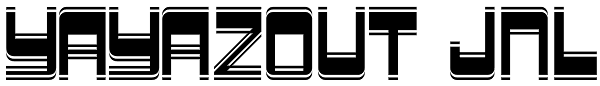 Yayazout JNL Font