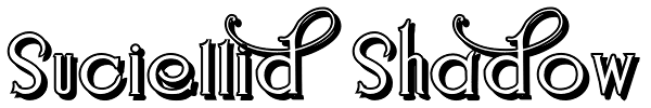 Suciellid Shadow Font