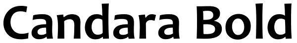 Candara Bold Font