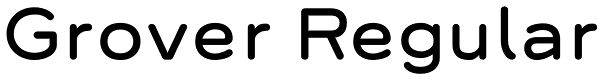 Grover Regular Font