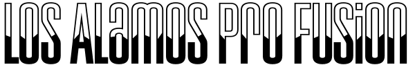 Los Alamos Pro Fusion Font