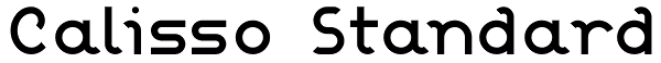 Calisso Standard Font
