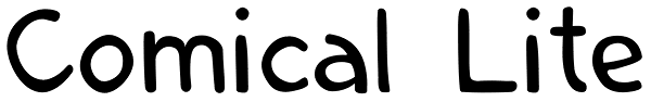 Comical Lite Font