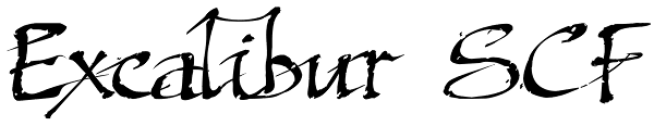 Excalibur SCF Font