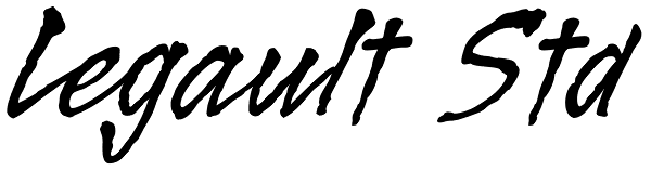 Legault Std Font