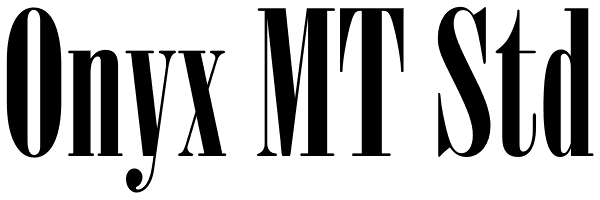 Onyx MT Std Font