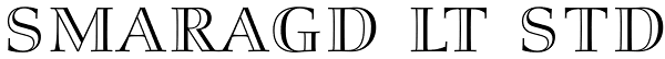 Smaragd LT Std Font