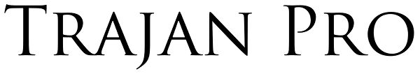 Trajan Pro Font