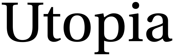 Utopia Font