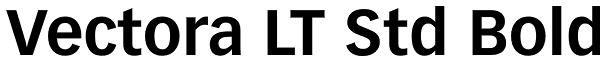 Vectora LT Std Bold Font