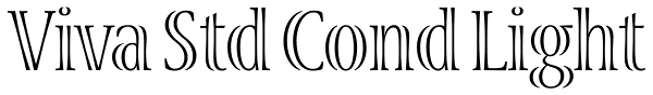 Viva Std Cond Light Font