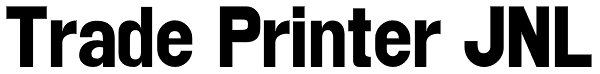 Trade Printer JNL Font