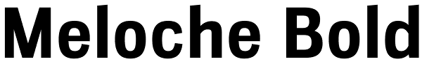 Meloche Bold Font