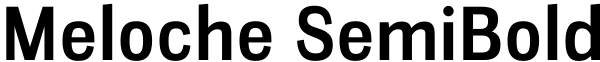 Meloche SemiBold Font