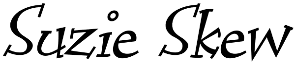 Suzie Skew Font