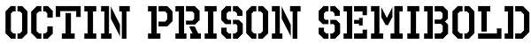 Octin Prison SemiBold Font