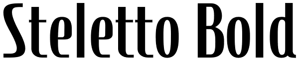 Steletto Bold Font