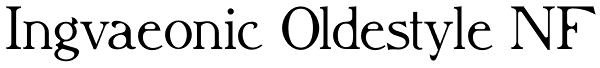 Ingvaeonic Oldestyle NF Font