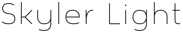 Skyler Light Font