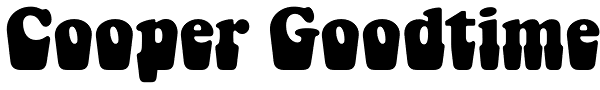 Cooper Goodtime Font