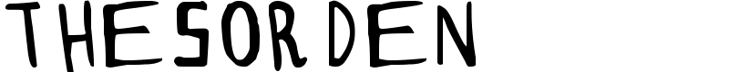 THESORDEN Font