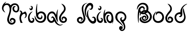 Tribal King Bold Font