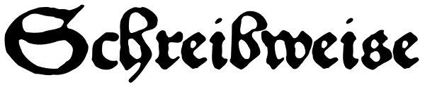 Schreibweise Font