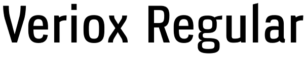 Veriox Regular Font