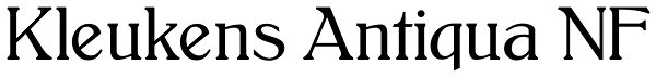 Kleukens Antiqua NF Font