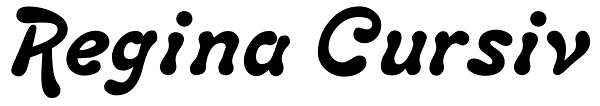 Regina Cursiv Font