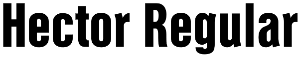 Hector Regular Font