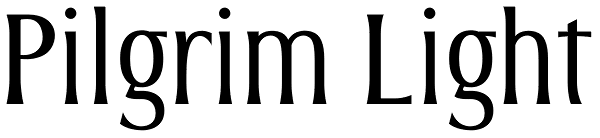 Pilgrim Light Font