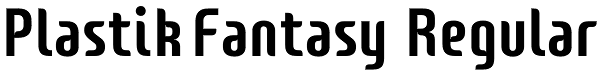 Plastik Fantasy Regular Font