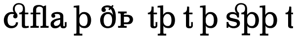 Clarendon Text Expert Font