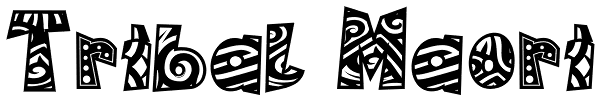 Tribal Maori Font