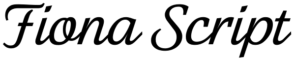 Fiona Script Font